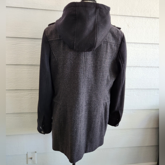 Michael Kors Side Zip Hooded Coat - Picture 6 of 15